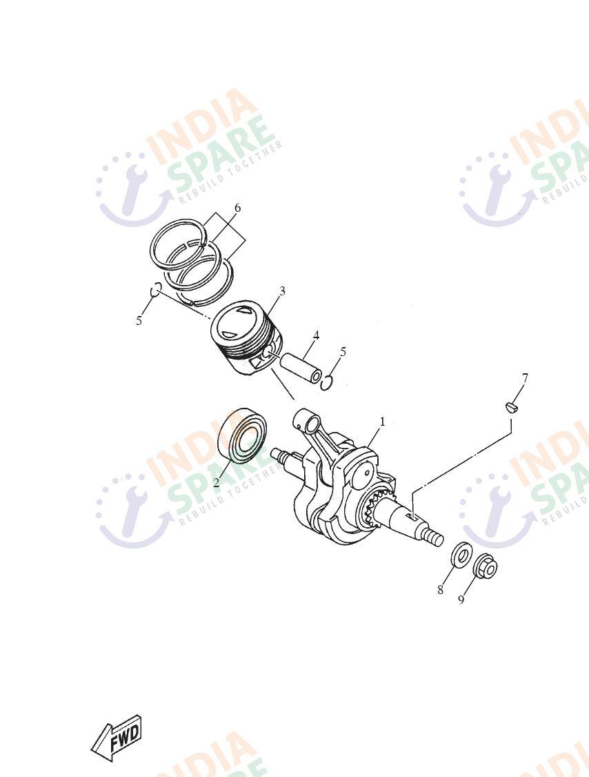 CRANKSHAFT & PISTON